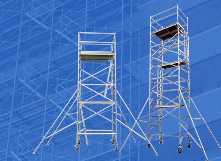 Aluminum scaffold