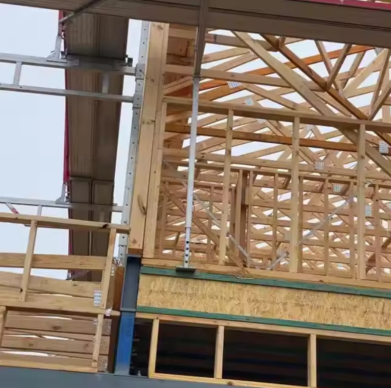 Scaffold edge protection system